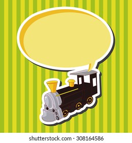 transportation train theme elements