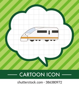 transportation train theme elements vector,eps