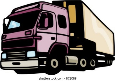 Transportation truck. Check my portfolio for many more images of this series.