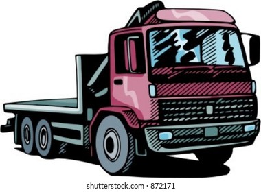 Transportation truck. Check my portfolio for many more images of this series.