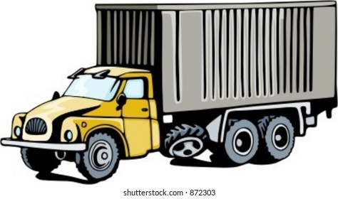 Transportation truck. Check my portfolio for many more images of this series.