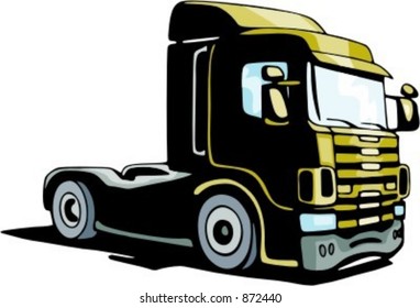 Transportation truck. Check my portfolio for many more images of this series.
