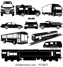 transportation vector