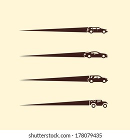 Transportation. Vector format