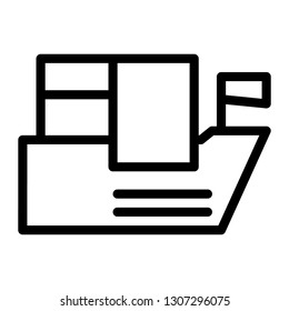 transportation vector icon