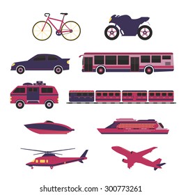 Transportation Vector and Icon