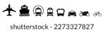 Transportation vector icon.  Vector Illustration eps 10 