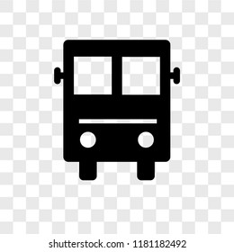 Transportation vector icon isolated on transparent background, Transportation logo concept