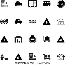 transportation vector icon set such as: export, truck, vessel, ocean, shiny, map, toy, consolidation, turn, message, wireless, boat, store, suitcase, fun, garage
