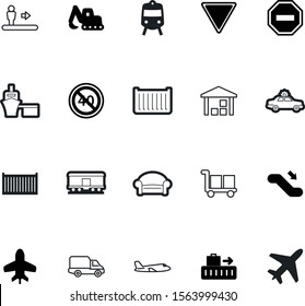transportation vector icon set such as: police, give, earth, distribution, import, color, 40, public, ocean, belt, station, signal, group, area, guard, trade, machinery, stick, carousel, minimum