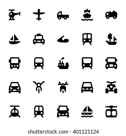 Transportation Vector Icons 1