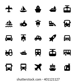 Transportation Vector Icons 2