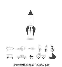 Transportation And Vehicle Icon Set