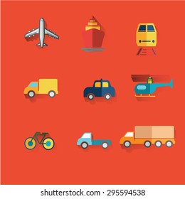 Transportation and Vehicles Icons