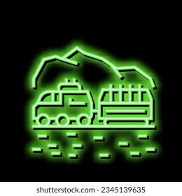 transportation wheel riding on mars neon light sign vector. transportation wheel riding on mars illustration