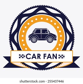 transpport, truck, car, desing over white background, vector illustration