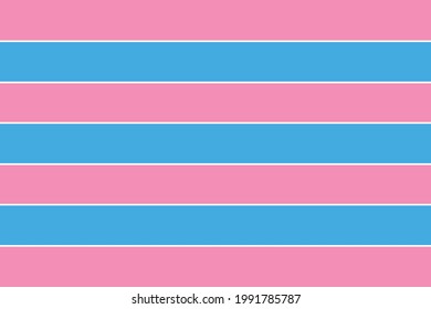 Transsexual flag vector illustration.   Transsexual pride flag icon.