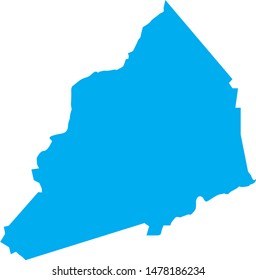 transylvania map in the State of North Carolina