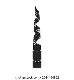 Trap for animal vector icon.Black vector icon isolated on white background trap for animal.
