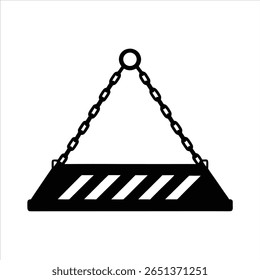 Trap Bar Silhouette Vector Art Illustration