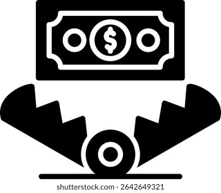 Trampa Creativa Nuevos Iconos Diseño Diseño de Vector