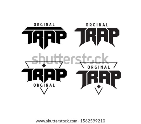Trap Music Original logo design and typography work