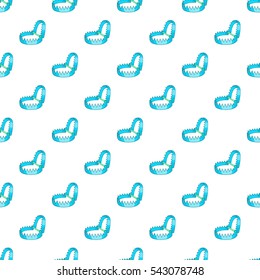 Trap pattern. Cartoon illustration of trap vector pattern for web
