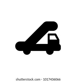 trap truck vector icon