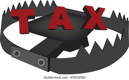 trap with written taxes