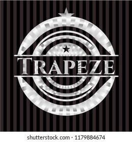 Trapeze silvery emblem