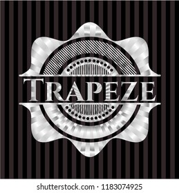 Trapeze silvery emblem