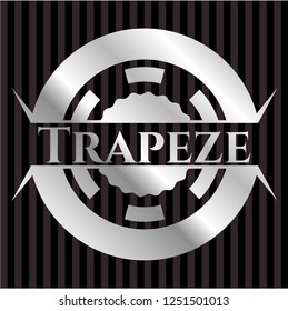 Trapeze silvery emblem