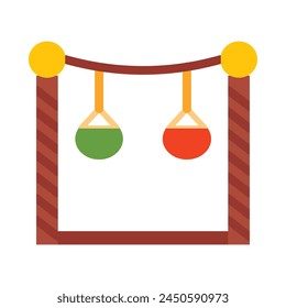 Trapeze Vector Flat Icon Design Vector Flat Icon Design