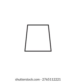Trapezoid Geometry Illustration PNG & SVG Design For T-Shirts