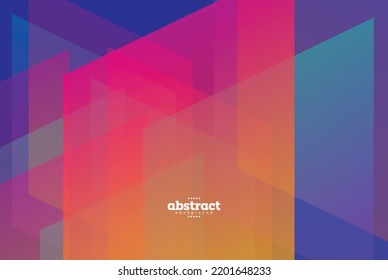 trapezoid mirror effect spectrum color application technology theme background can be use for advertisement brochure template banner website cover vector eps.