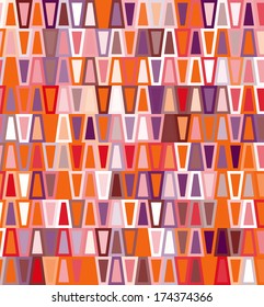 Trapezoid seamless geometric pattern