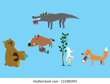 Trapped Animals