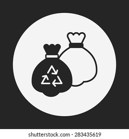 trash bag icon
