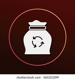 trash bag icon