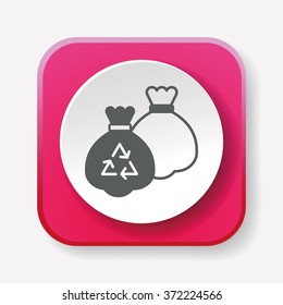 trash bag icon