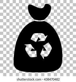 Trash bag icon