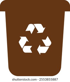 Trash bin Garbage icon in flat. vector for apps or web trash dustbin sign icon isolated on transparent background elements Waste Disposal, Waste Management, Landfill, Can, Dumping, Dumpster