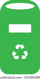 Trash bin Garbage icon in flat. vector for apps or web trash dustbin sign icon isolated on transparent background elements Waste Disposal, Waste Management, Landfill, Can, Dumping, Dumpster