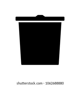 Trash bin icon
