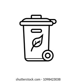 trash bin icon
