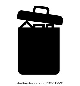 trash bin icon