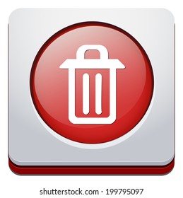 trash bin icon