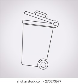  trash bin icon 