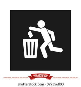 Trash Bin Icon