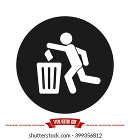 Trash Bin Icon